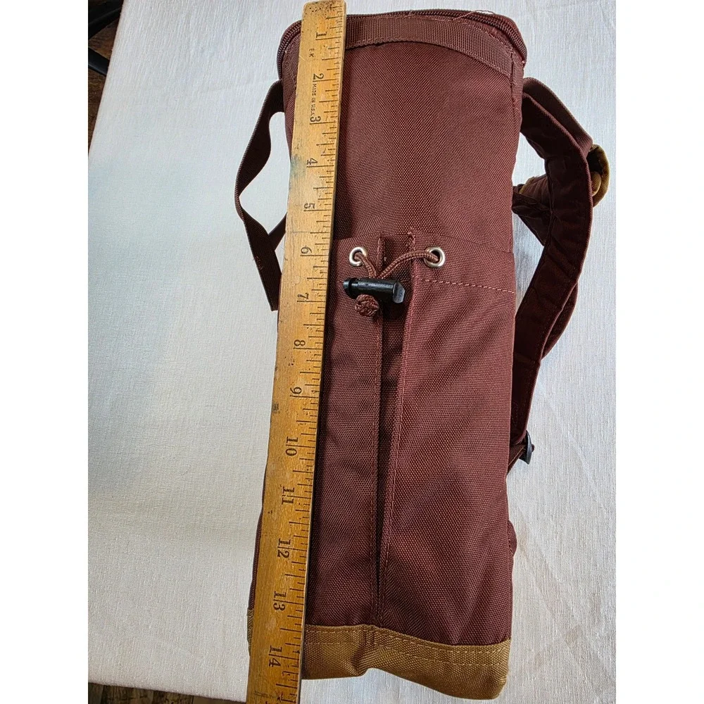 Eddie Bauer Bygone Backpack Cooler Russet Brown Insulated Picnic Daypack Bag